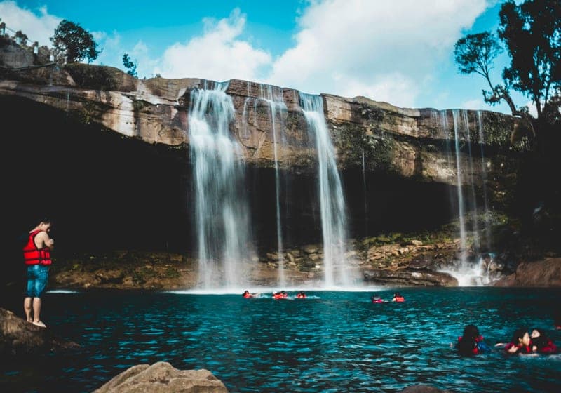 Krang Suri Falls